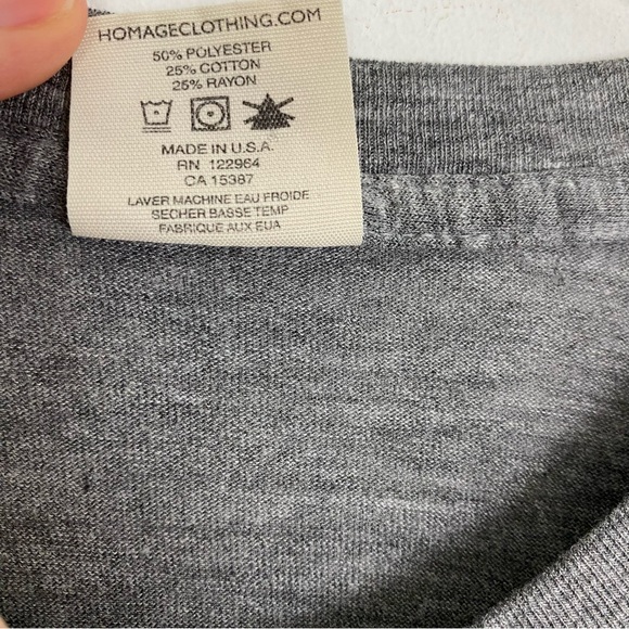 Homage Rubiks Cube Tee Mens Medium Small Unisex Retro Single Stitch Made In USA - Picture 10 of 14